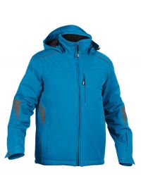 Blaue Arbeits Winterjacke Herren